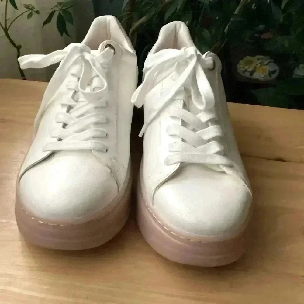 Aldo Blushcloud Women Round Closed Toe Sneakers size US10